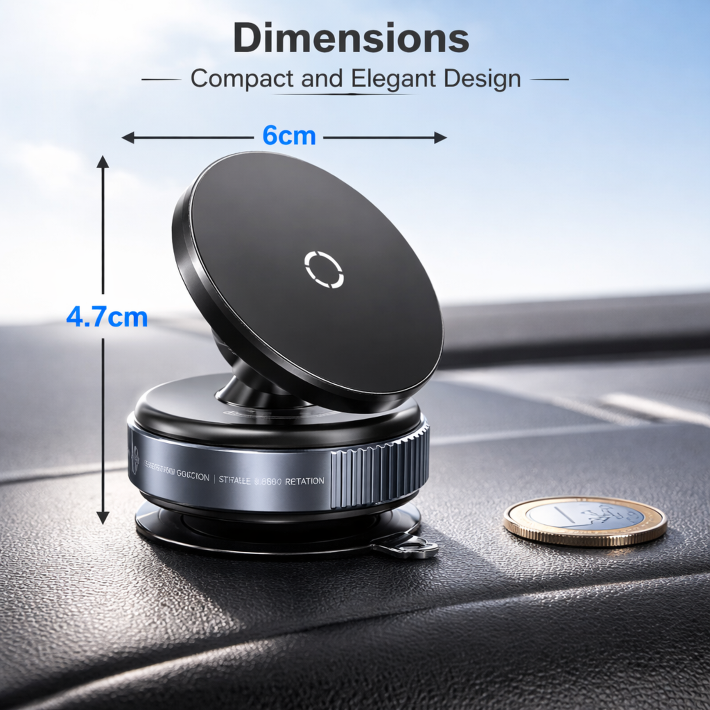 Magnetic Mount with Maximum Stability